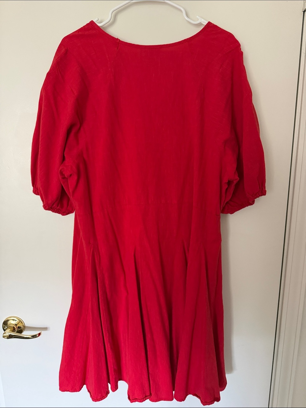 Universal Thread Red V-Neck Dress - Picture 5 of 5